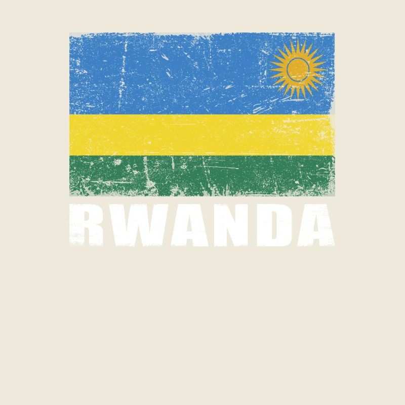 Rwanda Flag Grunge Rwanda Flag