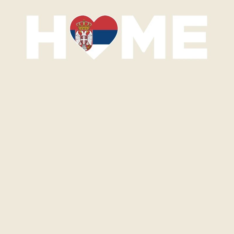 Serbien Heimat Serbien Flagge Serbien Liebe