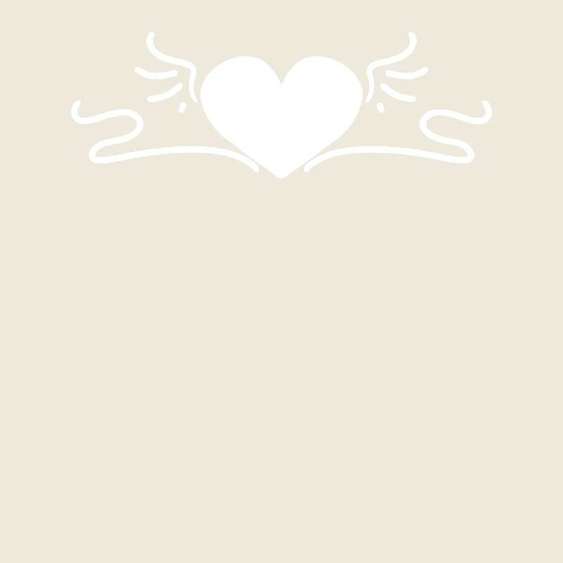 Symbole de l’aile d’ange blanc du cœur