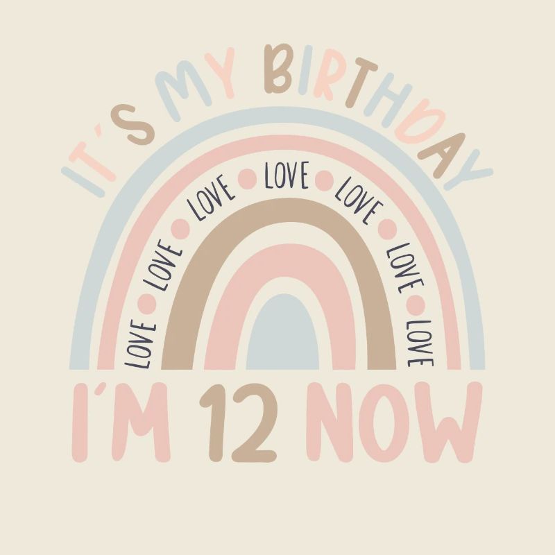 12 ans Rainbow Rainbow 12ème anniversaire