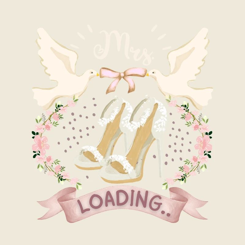 Wedding, Hochzeit, Braut, Mrs.-loading, Verlobung