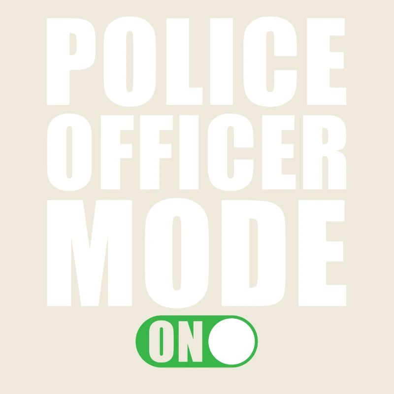 Polizist Modus Ein Polizei Polizeibeamter