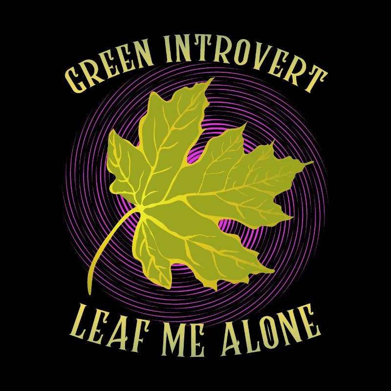 Introvert, loner, funny saying, pun
