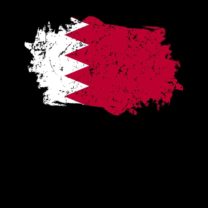 Bahreïn Drapeau Grunge Bahreïn Drapeau