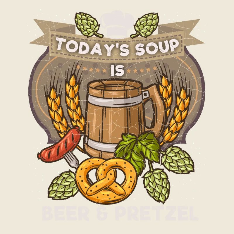 Bière et bretzel, dicton drôle