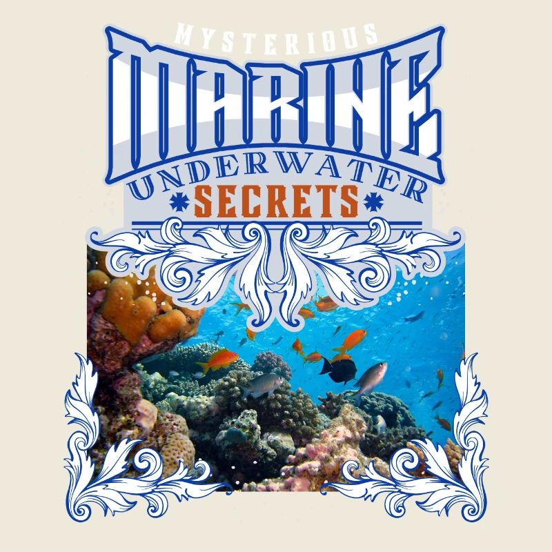 Sea-Ocean, Underwater World for Divers, Saying