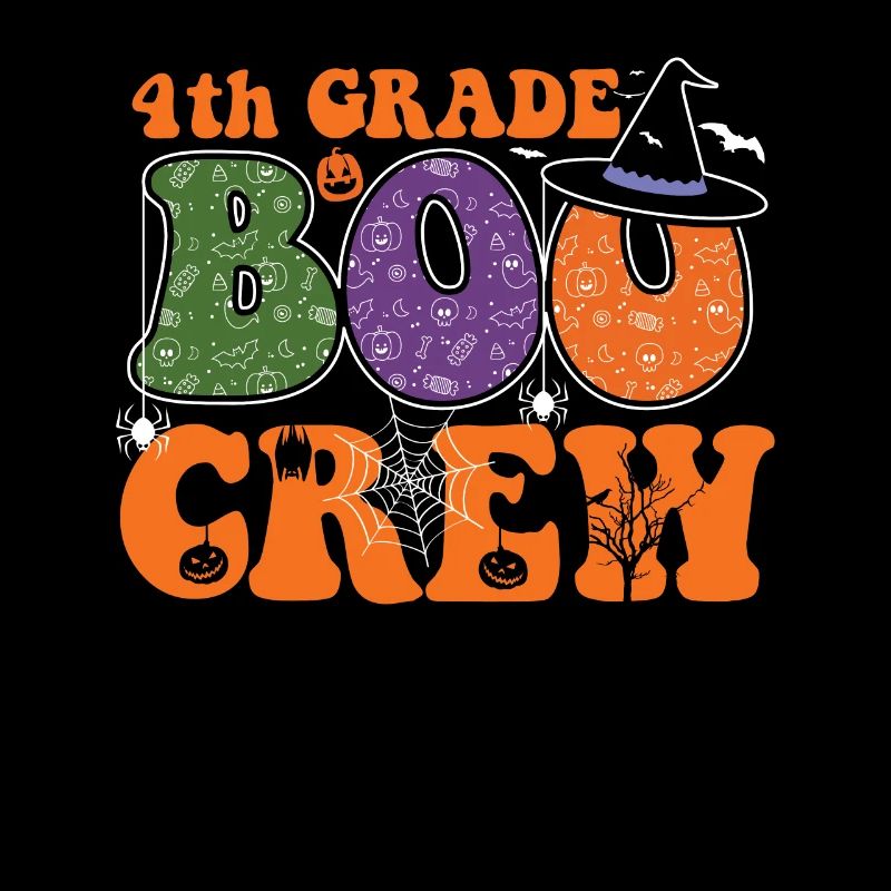 4ème classe Boo Crew Ghostly Pumpkin Monsters