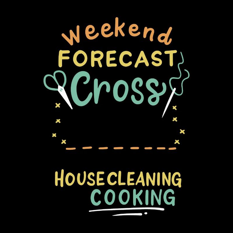 Weekend Forecast Cross Stitch