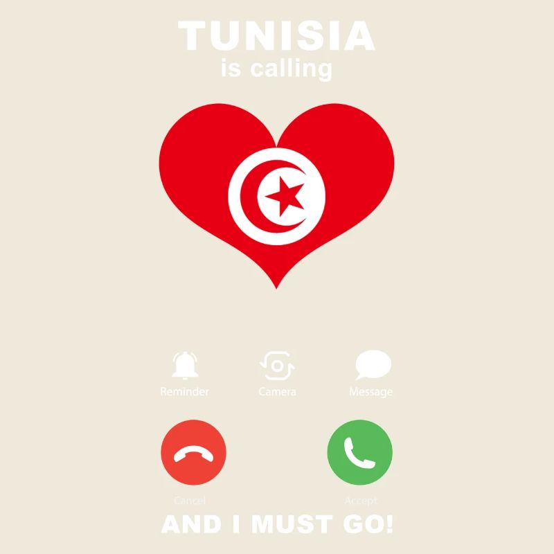 Tunisia is calling Tunisia Heart Souvenir
