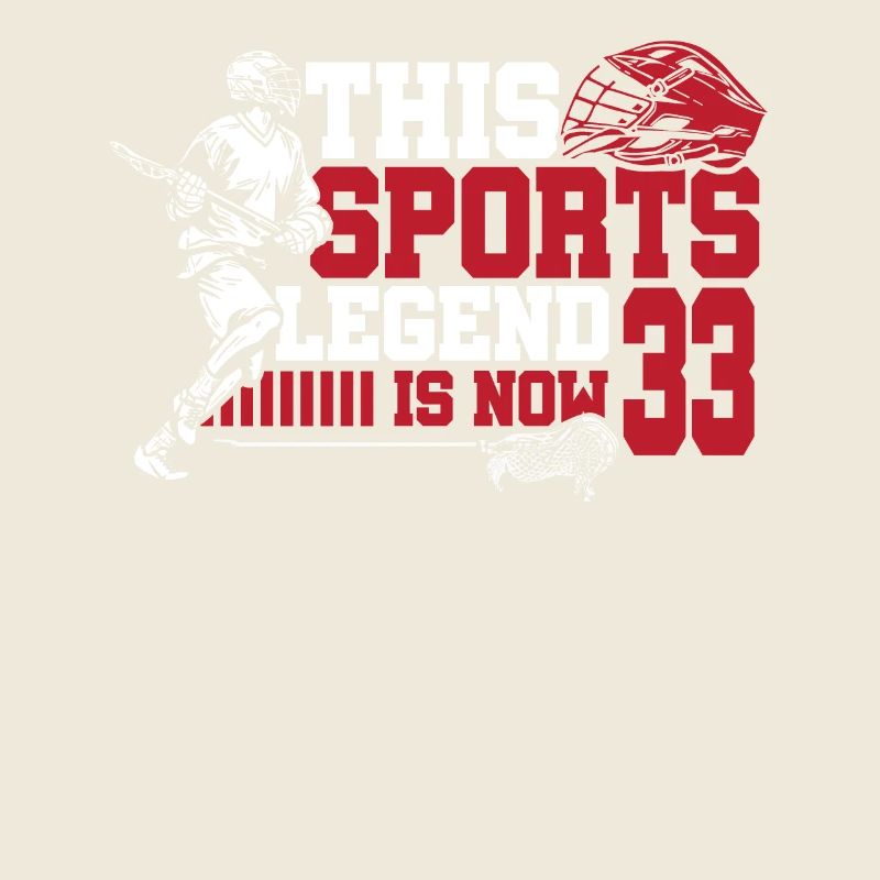 Cette légende du sport a maintenant 33 ans, jeu de crosse