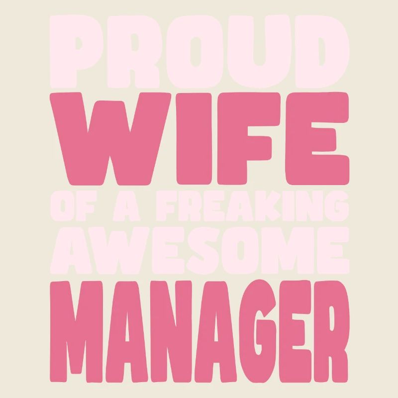 Stolze Ehefrau Eines Verdammt Guten Managers