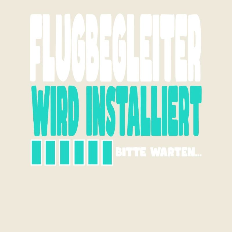 Flugbegleiter wird installiert