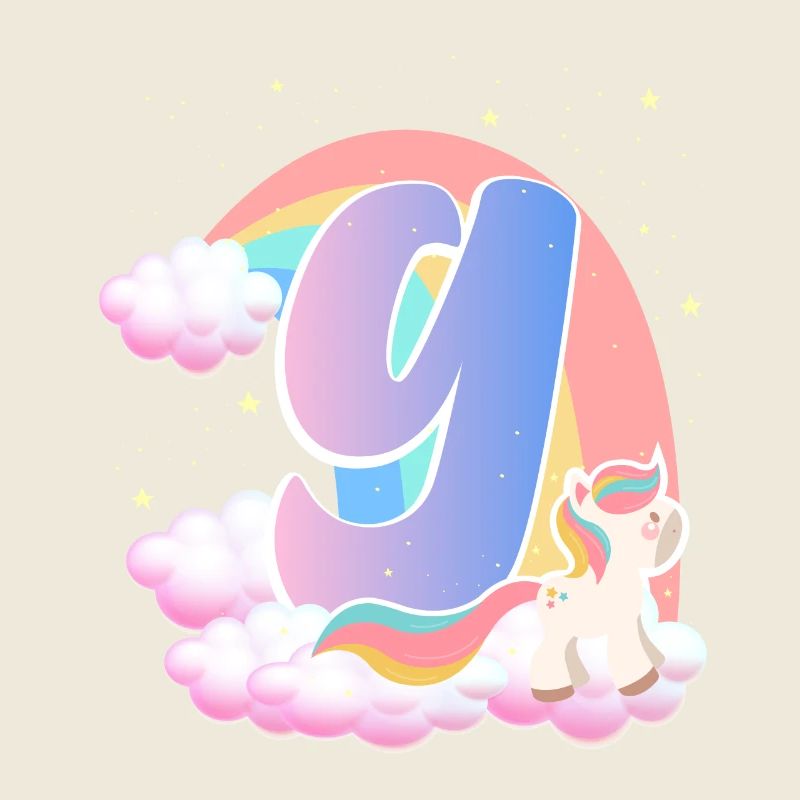 9 Unicorn Rainbow Clouds Little Pony 9.