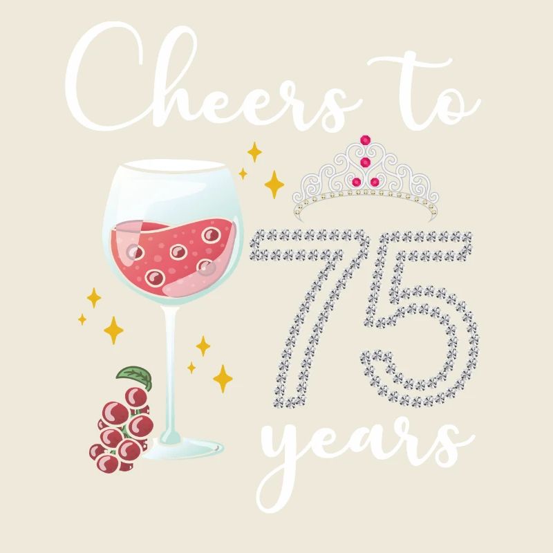Vive 75 ans de raisins Pour célébrer le