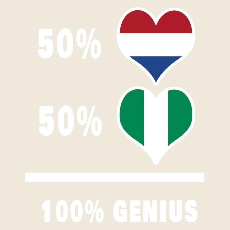 Nigéria et Pays-Bas Conception ingénieuse du drapeau