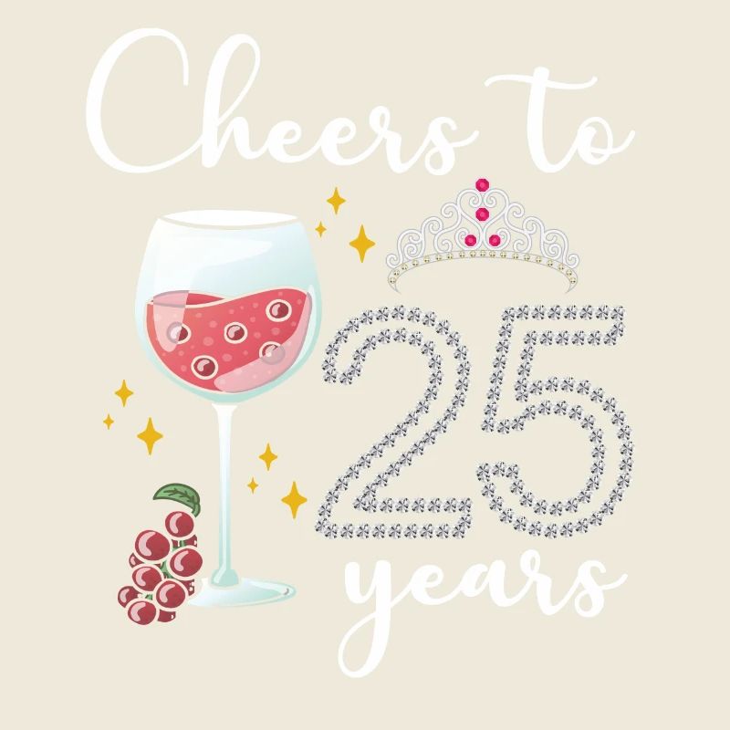 Vive 25 ans de raisins Pour célébrer le