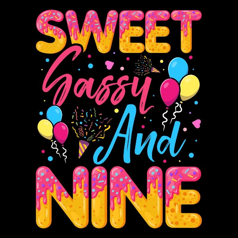 Sweet Sassy And Nine Sprinkles Delicious Doughnut