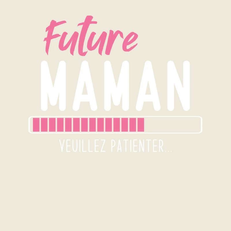 Future Maman veuillez patienter