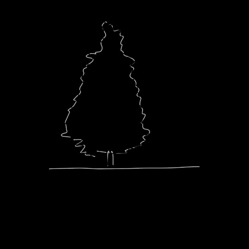 Baum Lineart