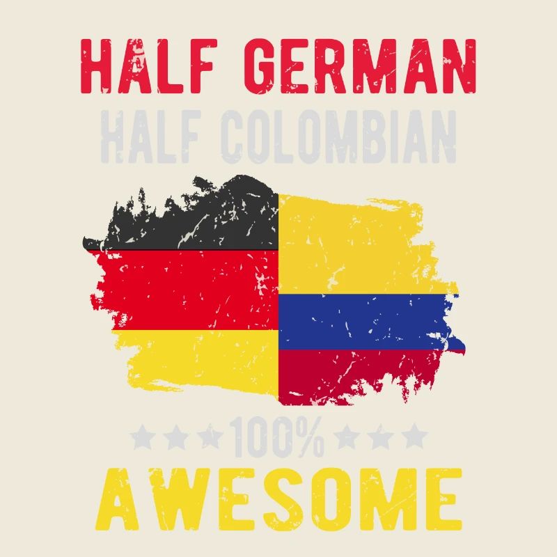Half German Half Colombian