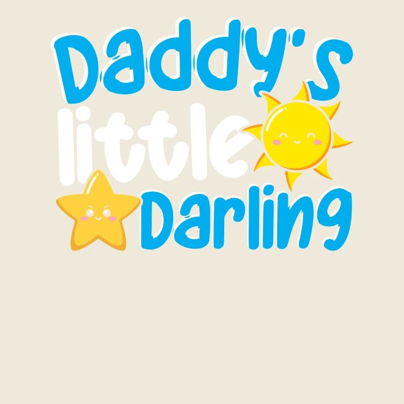 Daddy's Little Darling Cute Kiddie Sun Star Kid
