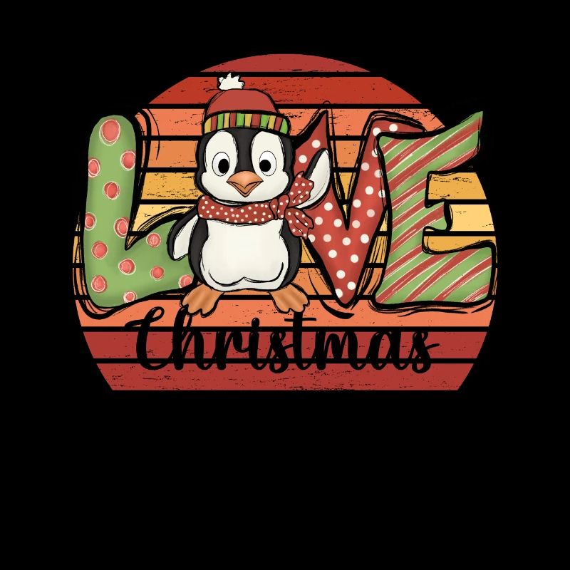 Weihnachtspinguin Pinguin Weihnachten Geschenk