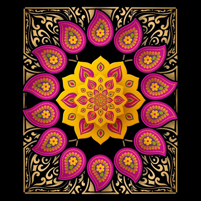 Paisley Mandala, Paisley Pattern, Vintage Paisley