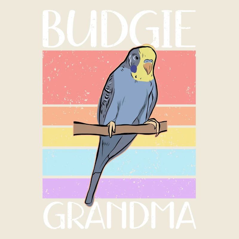 Budgerigar Grand-mère | Cadeau Budgerigars