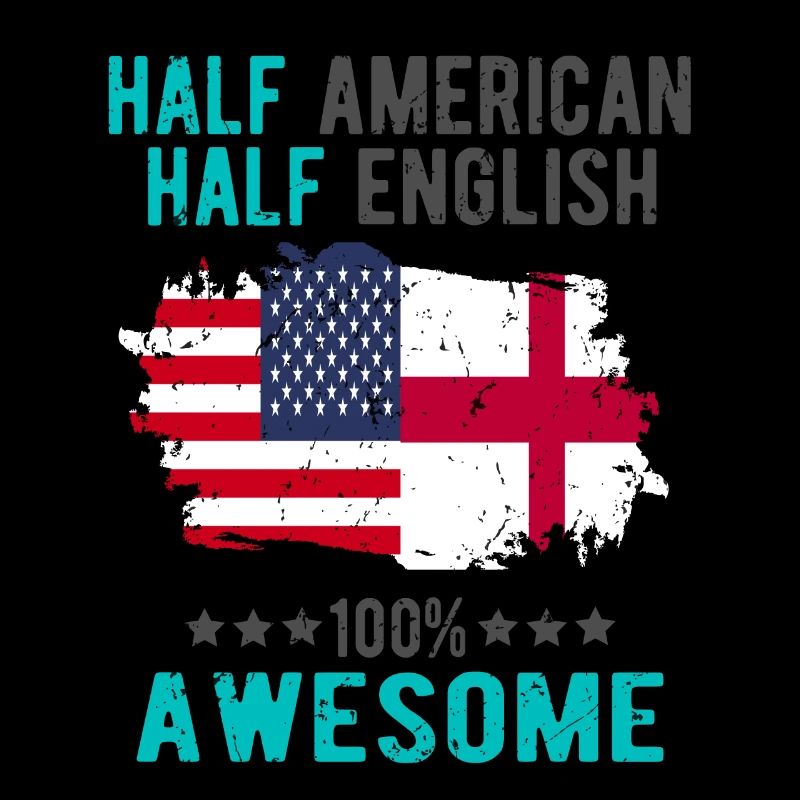 Mi-Américain, mi-Anglais