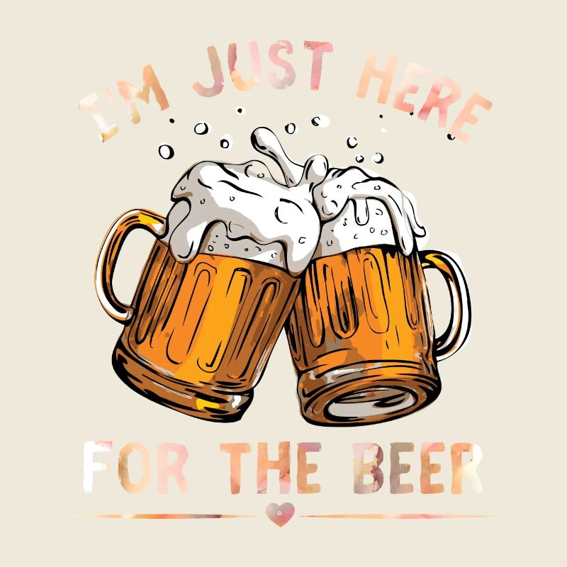 Biertrinker lustiger Spruch, Biergläser