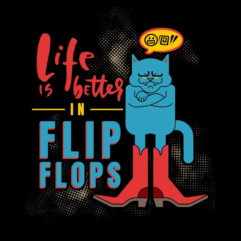 Drôle de chat, le chat botté disant