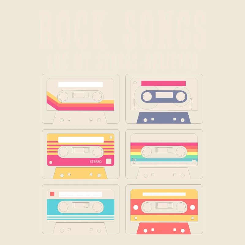 Les chansons rock sont mon soulagement du stress