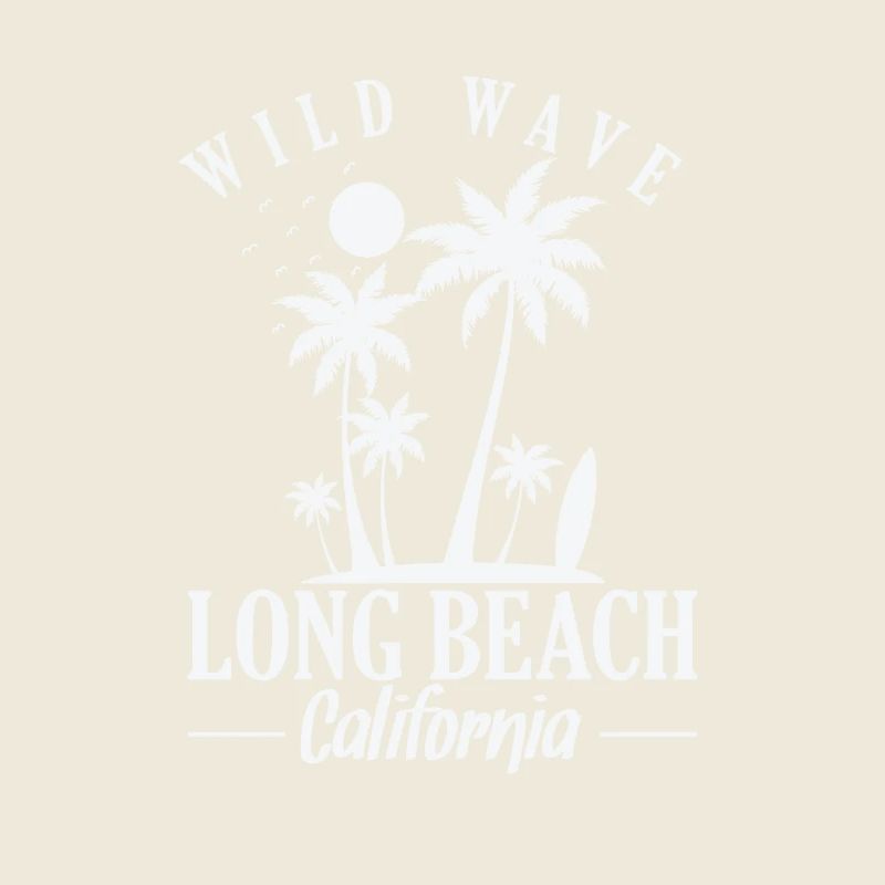 Wild Wave long Beach Californie surf