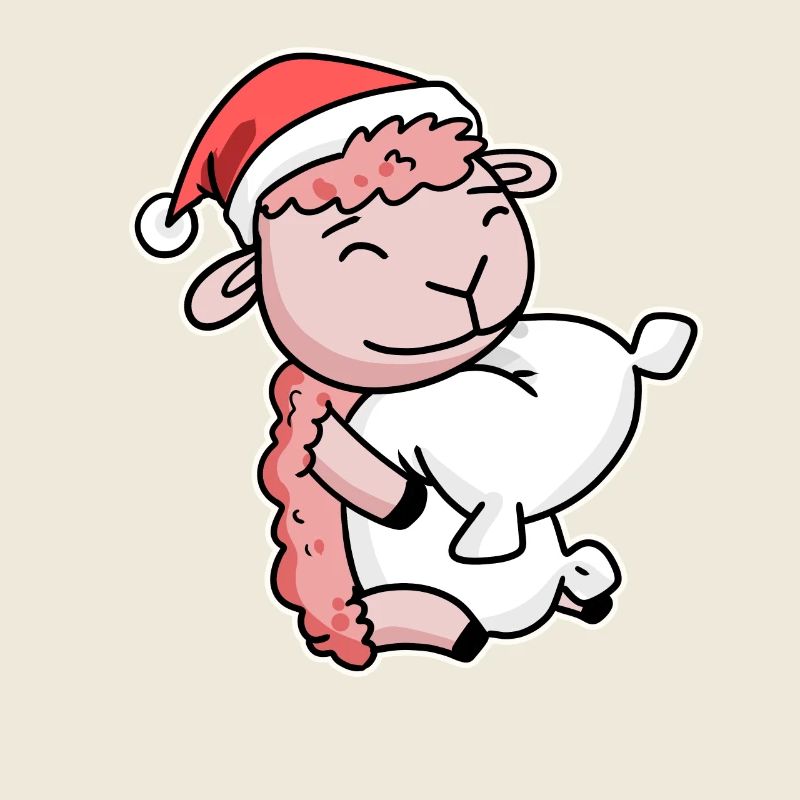 Sheep Christmas Sleep Sleep Sleep