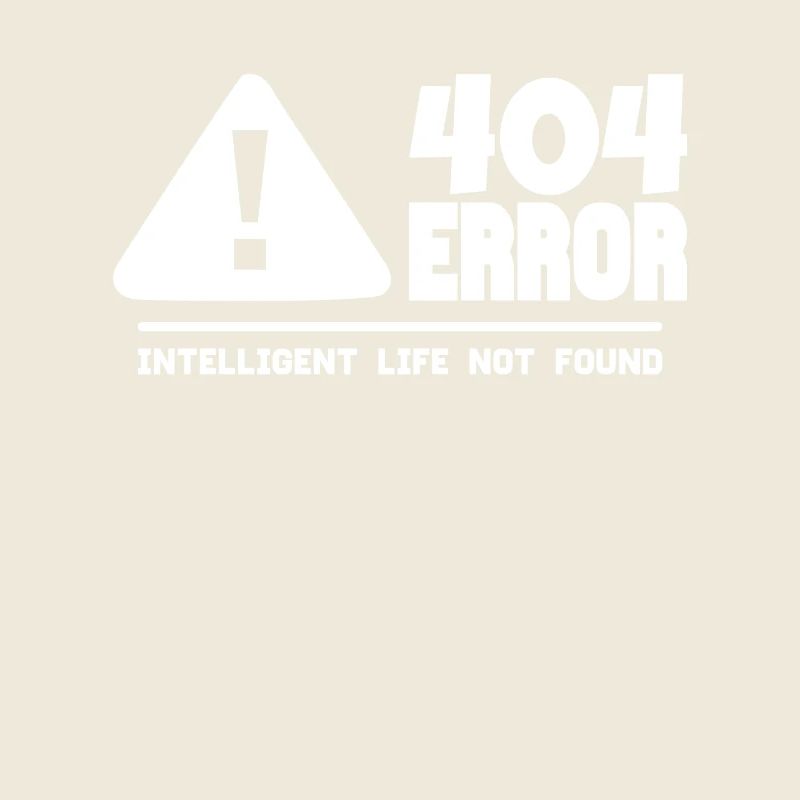 Computer and programmer geek. 404 Errors