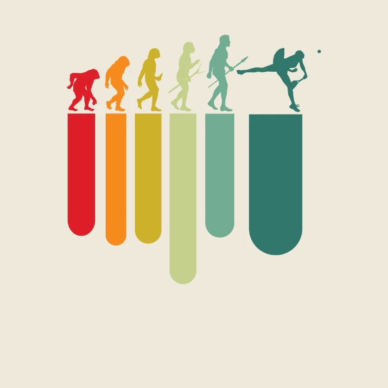 Evolution of the vintage tennis player