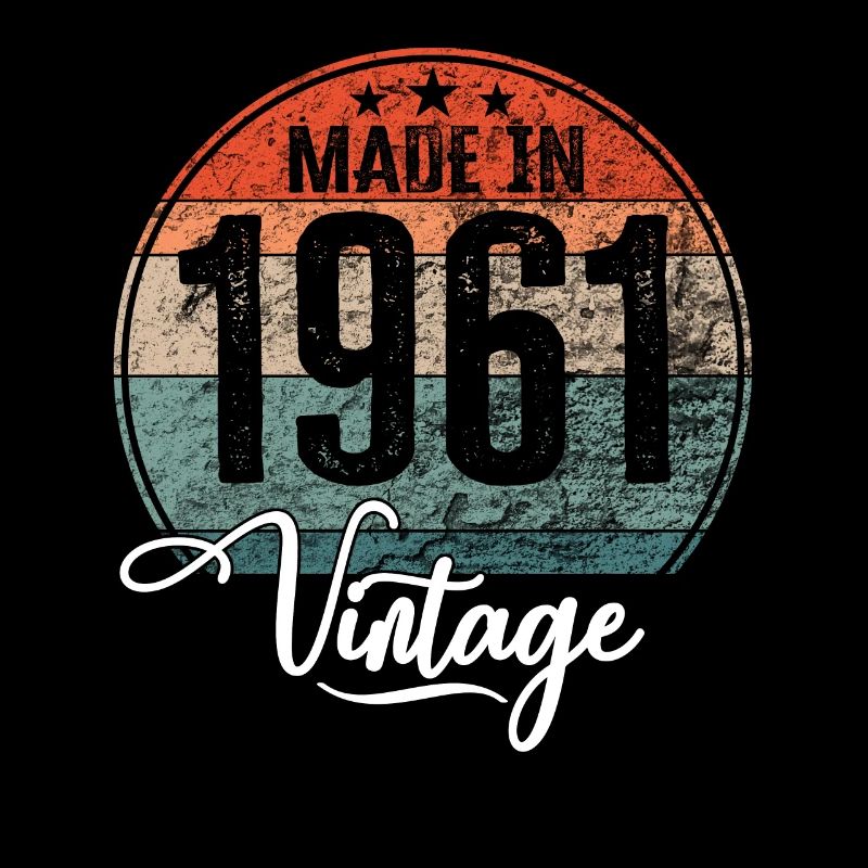 Millésime fabriqué en 1961 Année de naissance 1961 Anniversaire