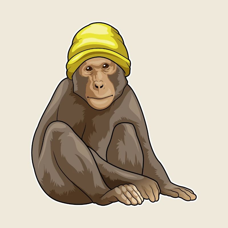 Monkey Winter Hat
