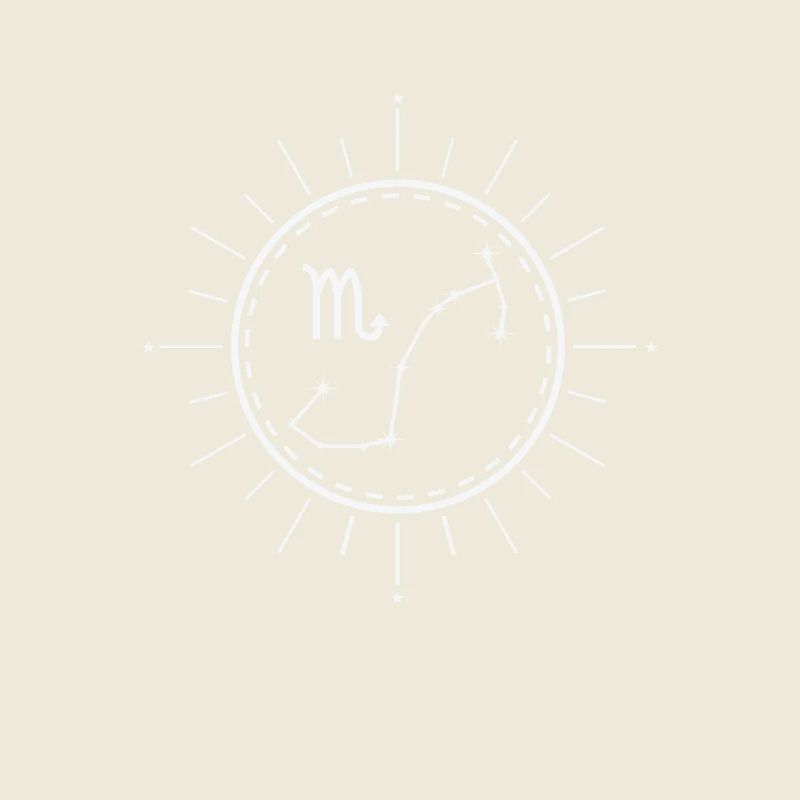 Zodiac sign Scorpio Star constellation
