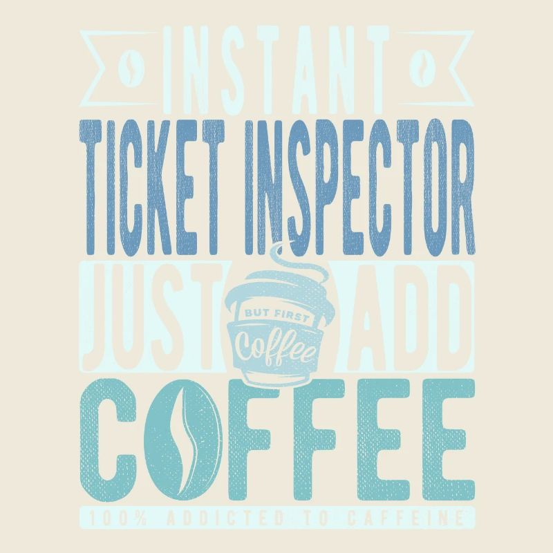 Fahrkarten Kontrolleur Kaffee Spruch
