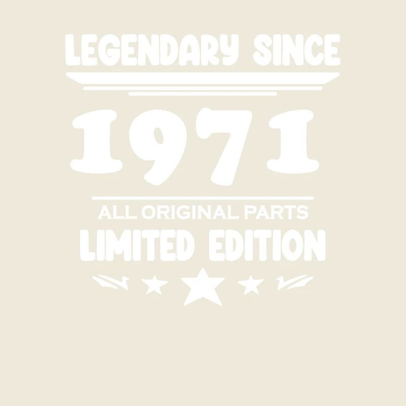 Année de construction 1971 - né en 1971