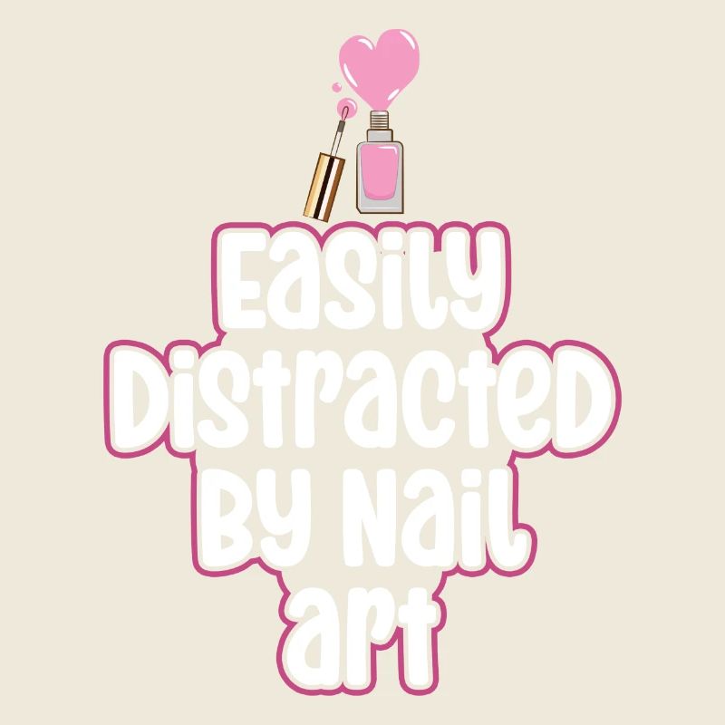Facilement distrait par Nail Art Nail Tech