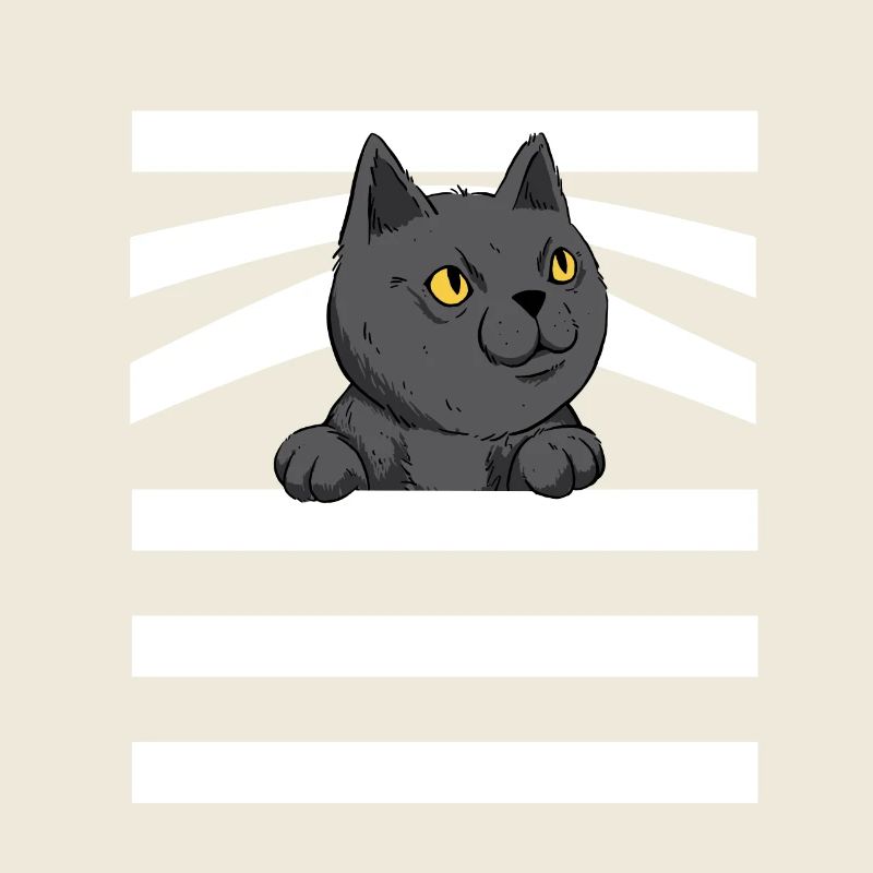 Sød kat sniger kæledyrsejer ud