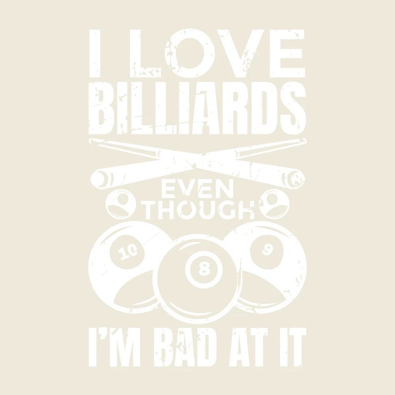 I love billiards