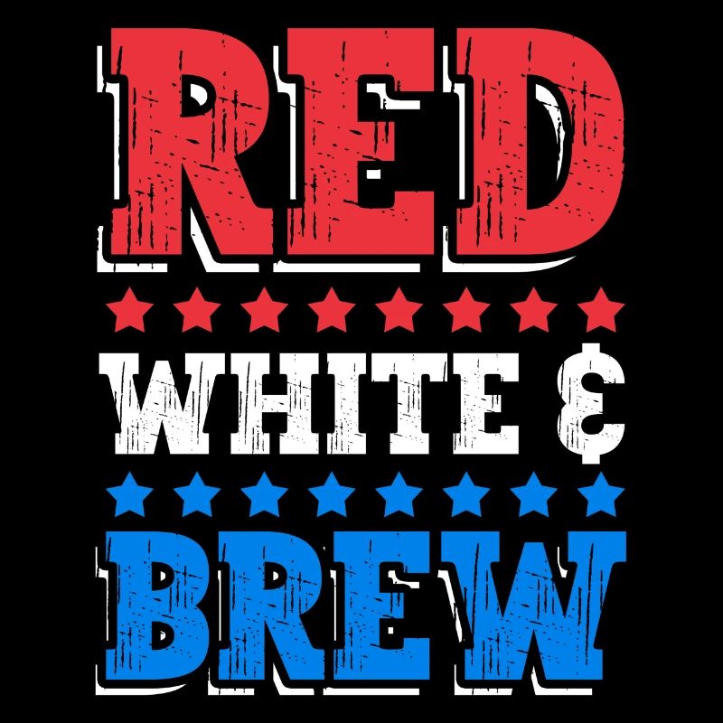 Boisson rouge blanche et brune 4 juillet