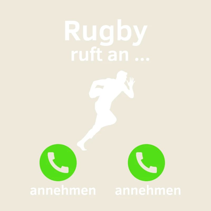 Rugby ruft an - annehmen oder annehmen?