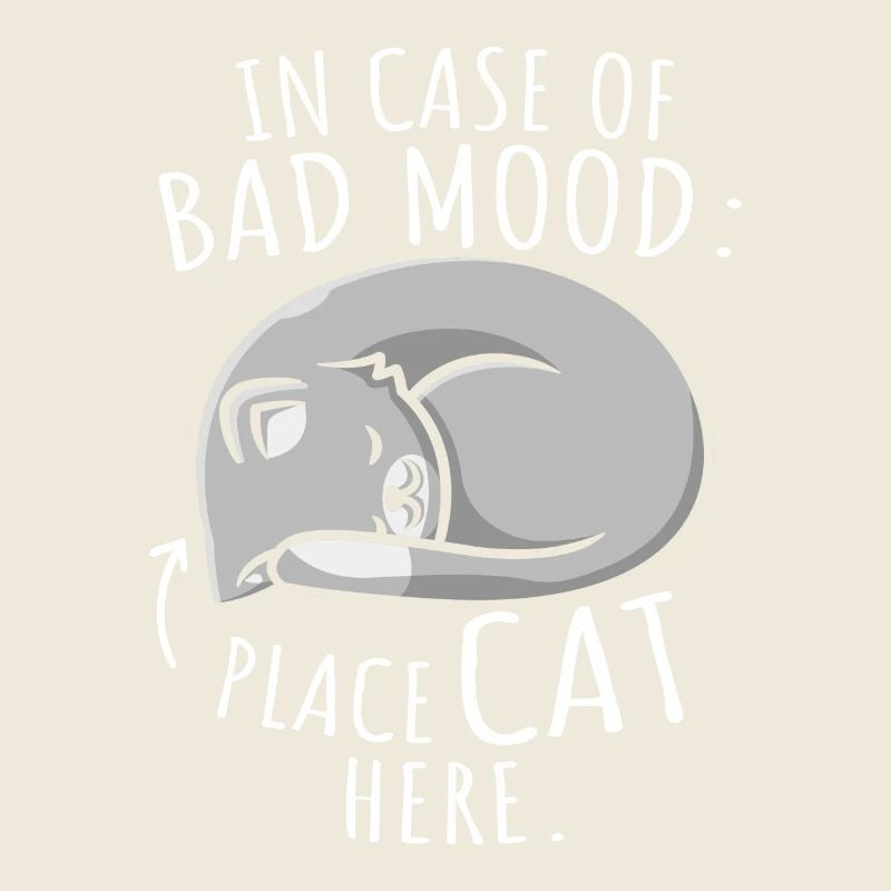 Place cats here in a bad mood