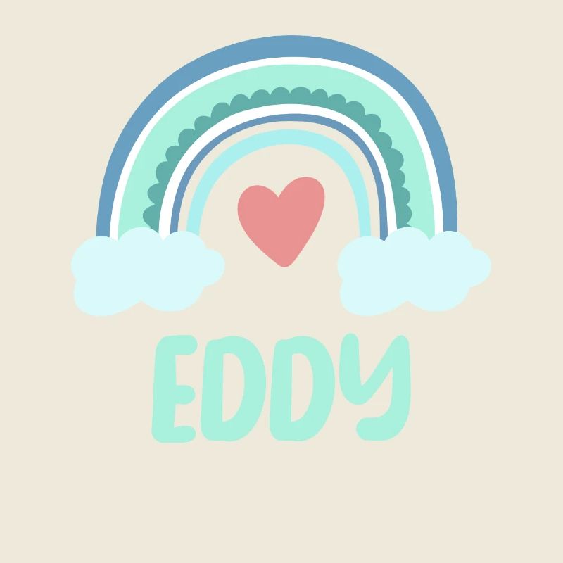 Eddy Name Regenbogen Baby