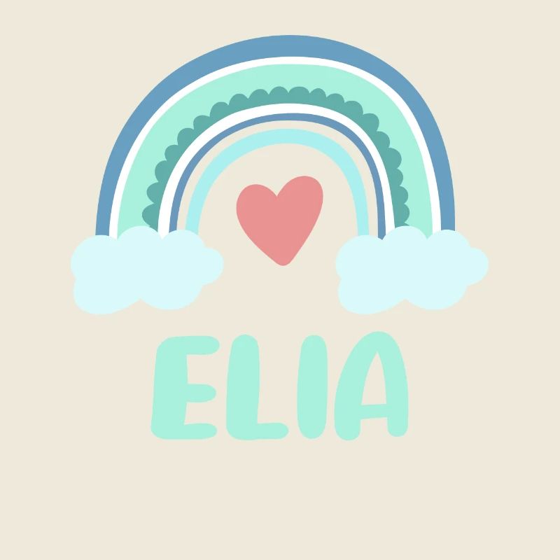 Elijah Name Rainbow Baby