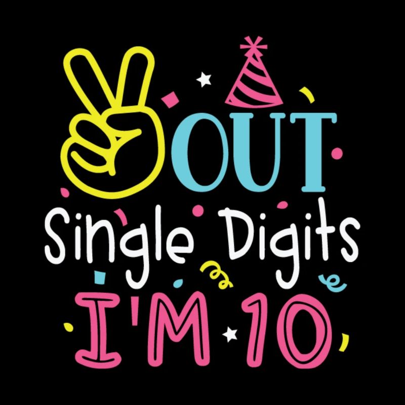 Geburtstagsfeier Nummer 10